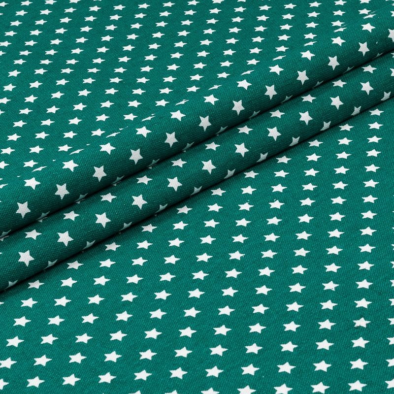 Кресло-мешок Bean-bag - размер XXL (взрослое) - канвас (звезды на зеленом фоне)